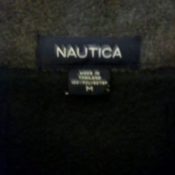 Nautica Men's Black Fleece Pullover - Picture 5 of 9